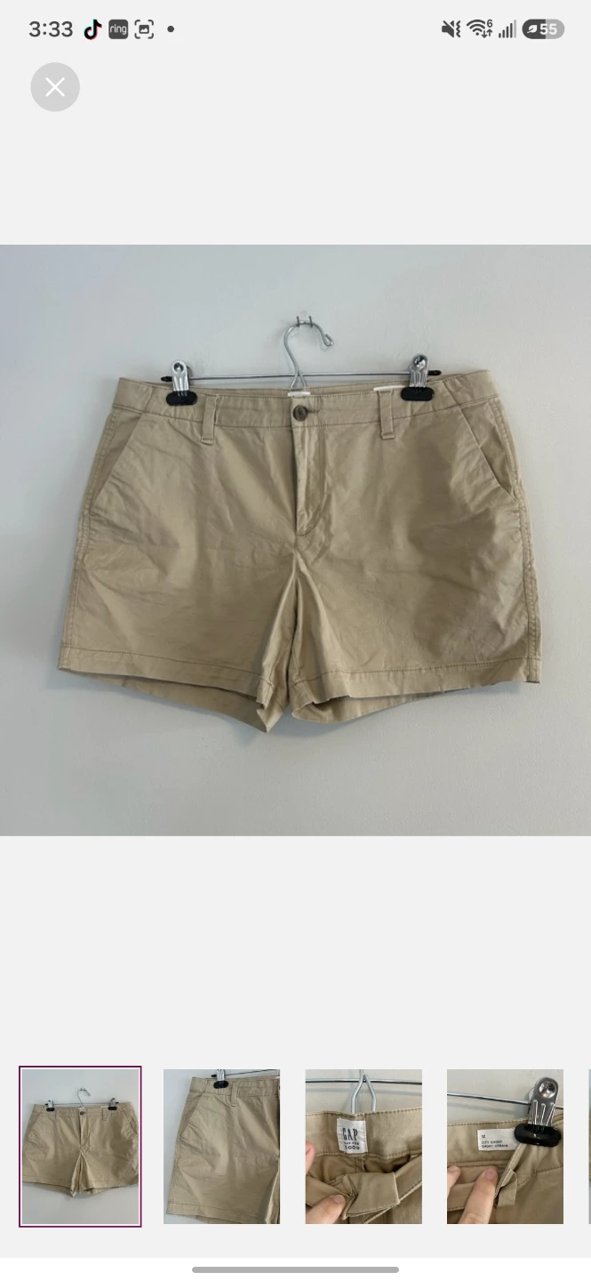 Gap City Khaki Shorts