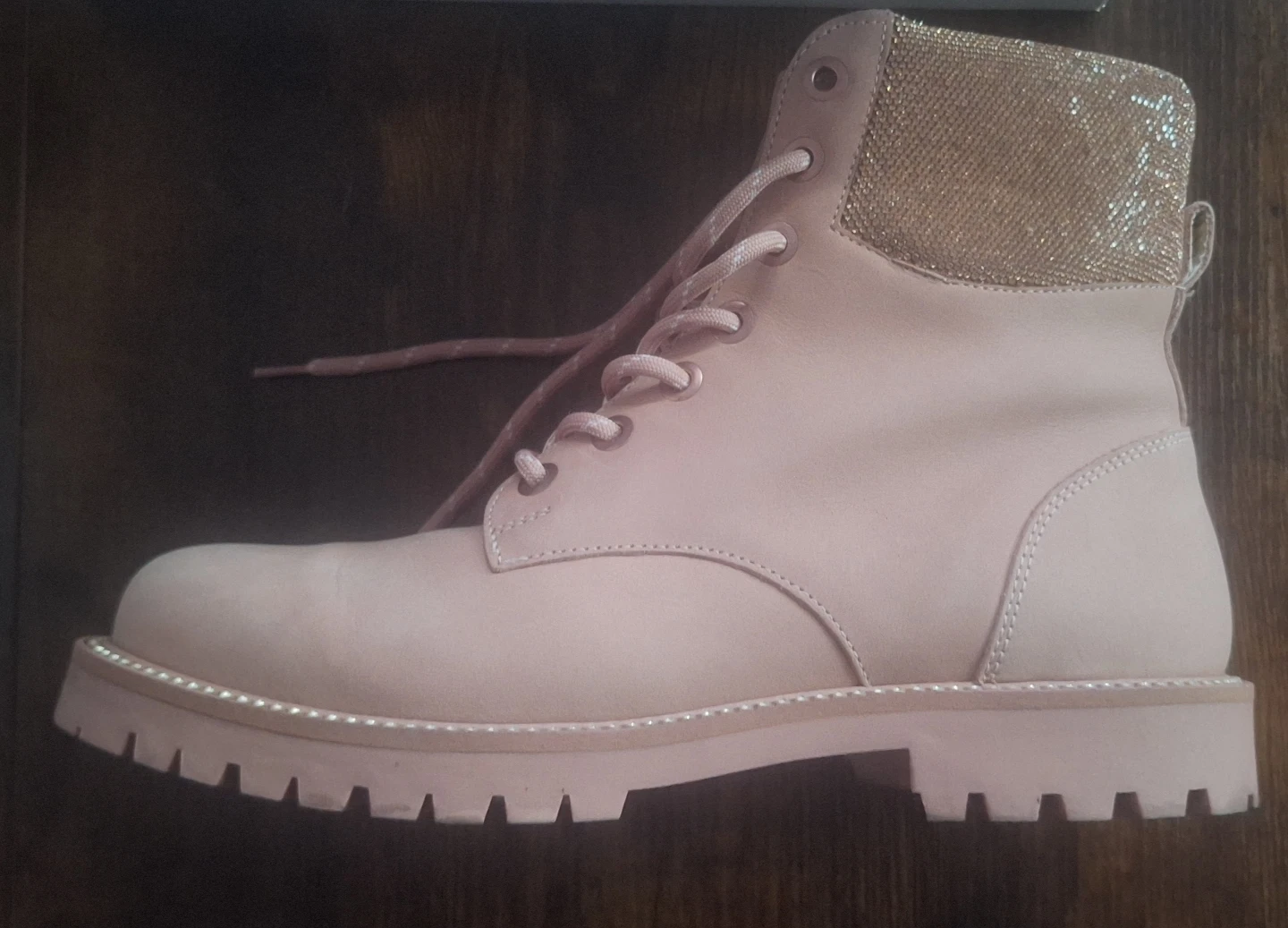 ALDO Sparkly Rimmed Pink Boots - photo 4