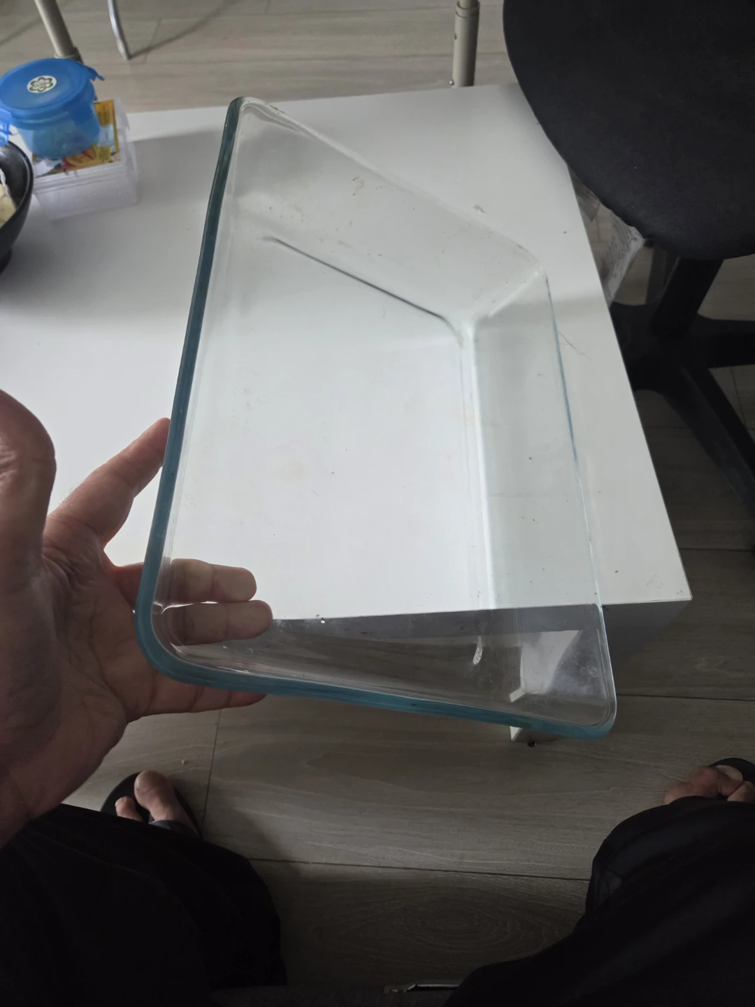 Clear glass refrigerator shelf replacement