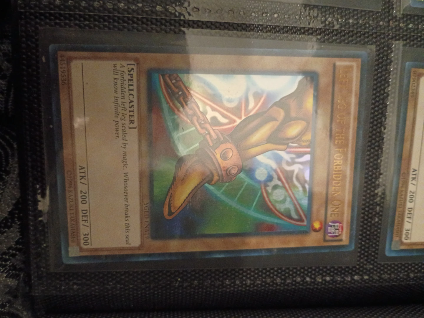 Left Leg of the Forbidden One Yu-Gi-Oh 🏈