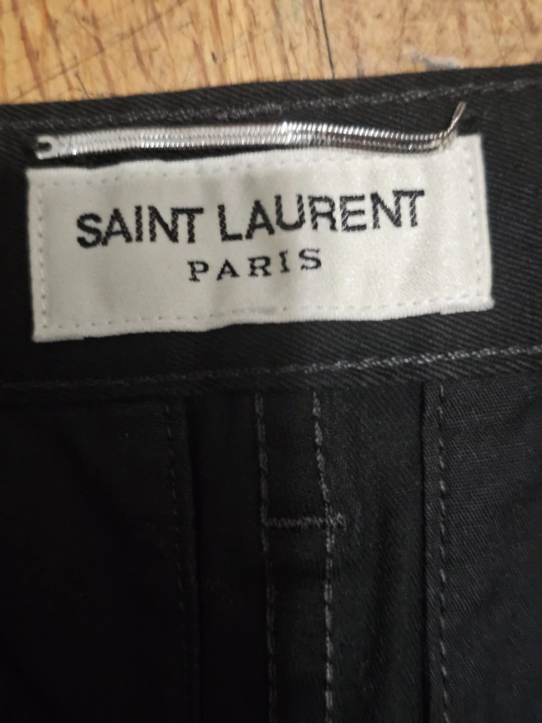 Saint Laurent Paris Black Pants - photo 3