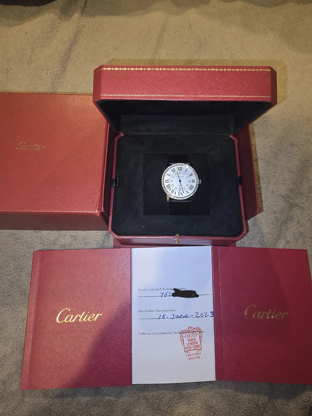 Cartier ronde solo XL diamond watch - photo 3