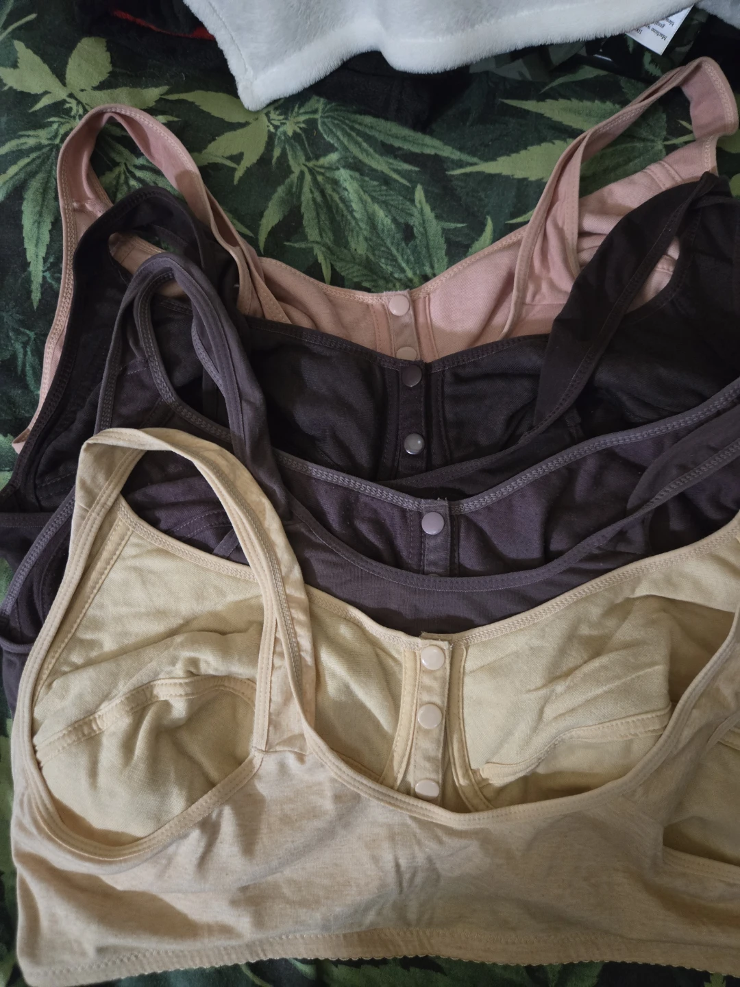 Set of 4 Women's Front-Button Bras 2XL - photo 2