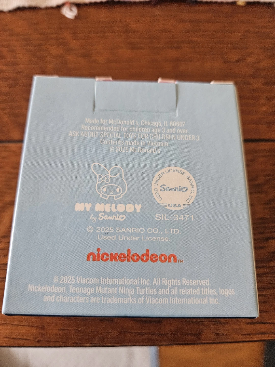 McDonald's TMNT x Hello Kitty My Melody Toy - photo 2