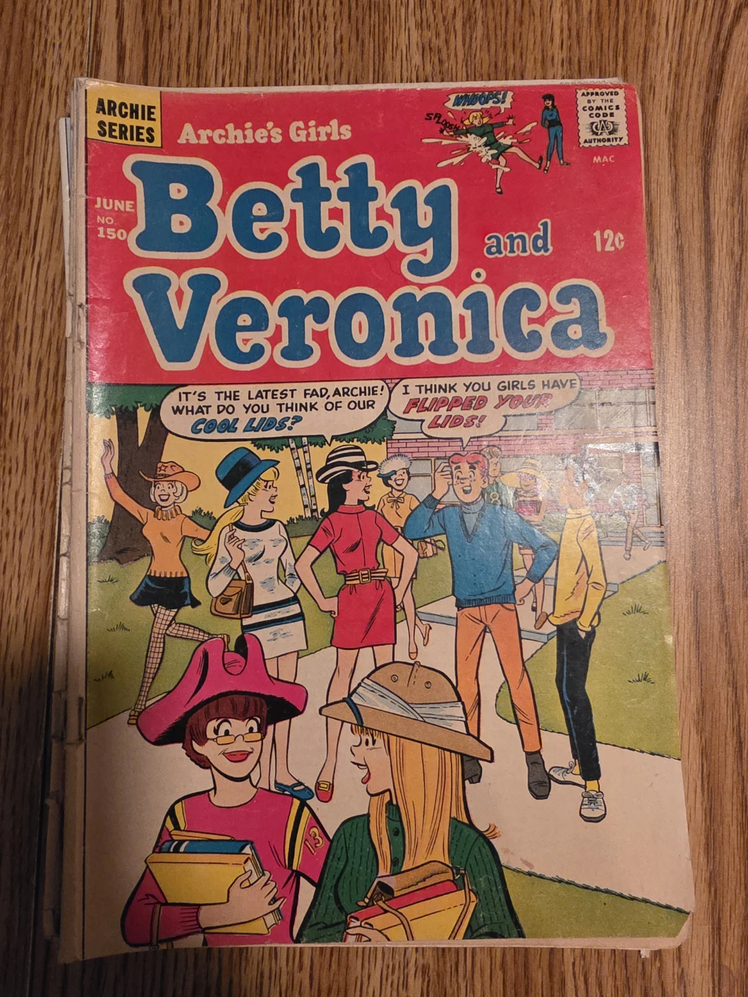 Archie's Girls Betty and Veronica Comic No. 150