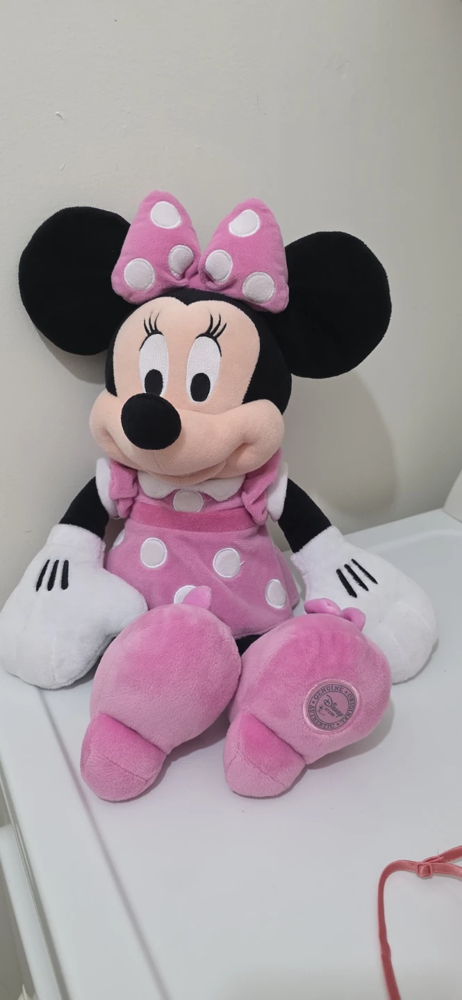 Disney Store Minnie Mouse Plush 19 inches tall