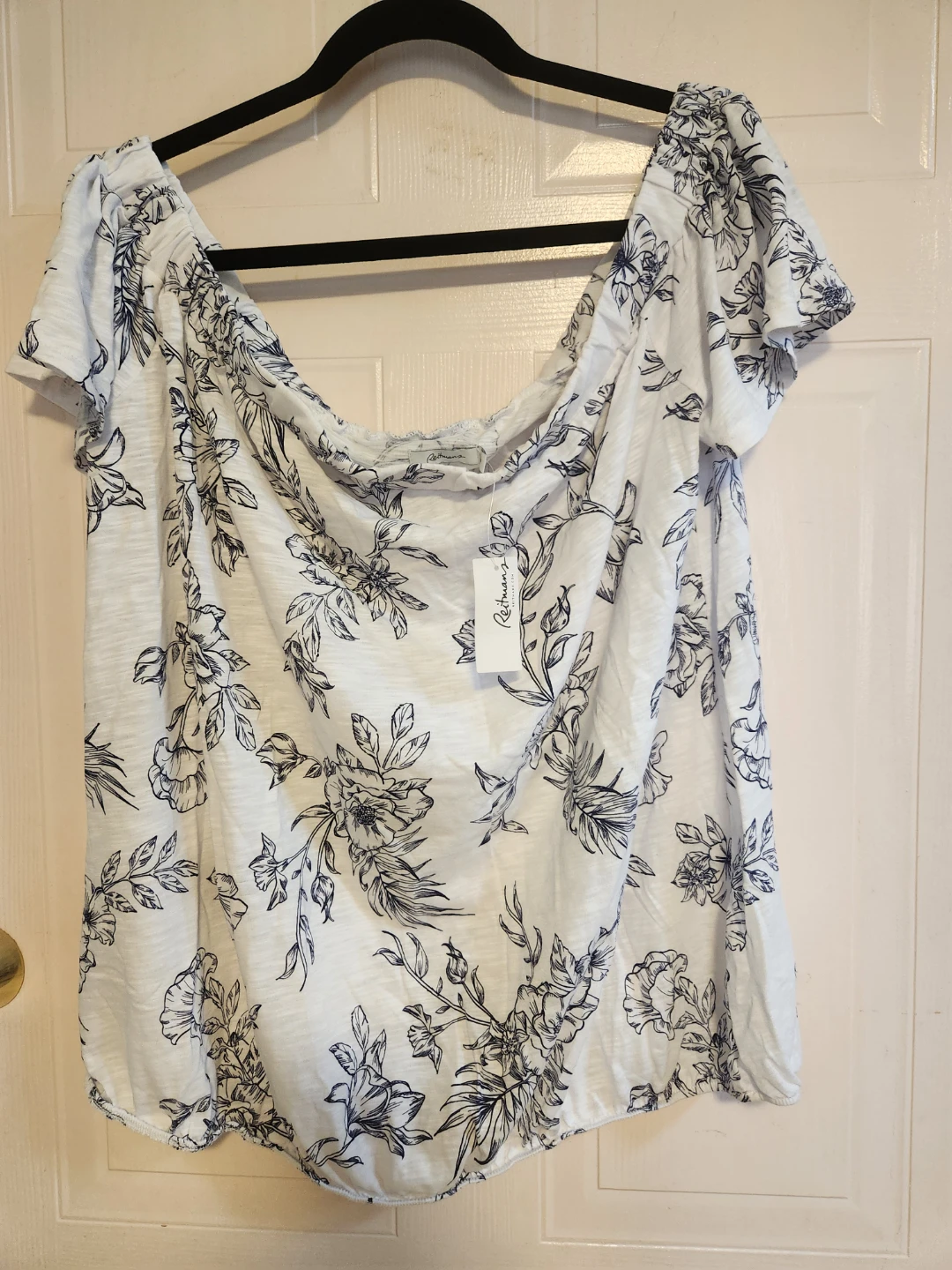 Reitmans Floral Off-the-Shoulder Top