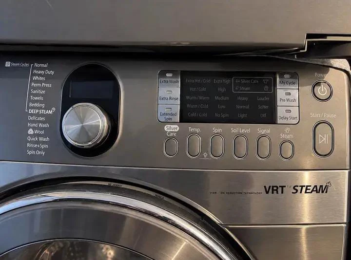 Samsung VRT Steam Washer and Dryer Set - photo 3