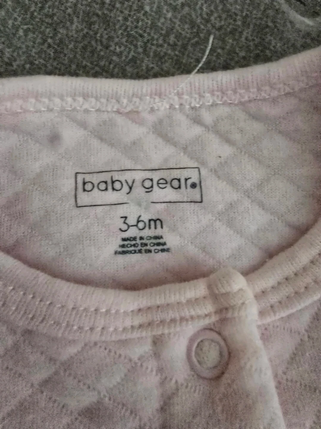 🏈Baby Gear Pink Quilted Rainbow Onesie - photo 2