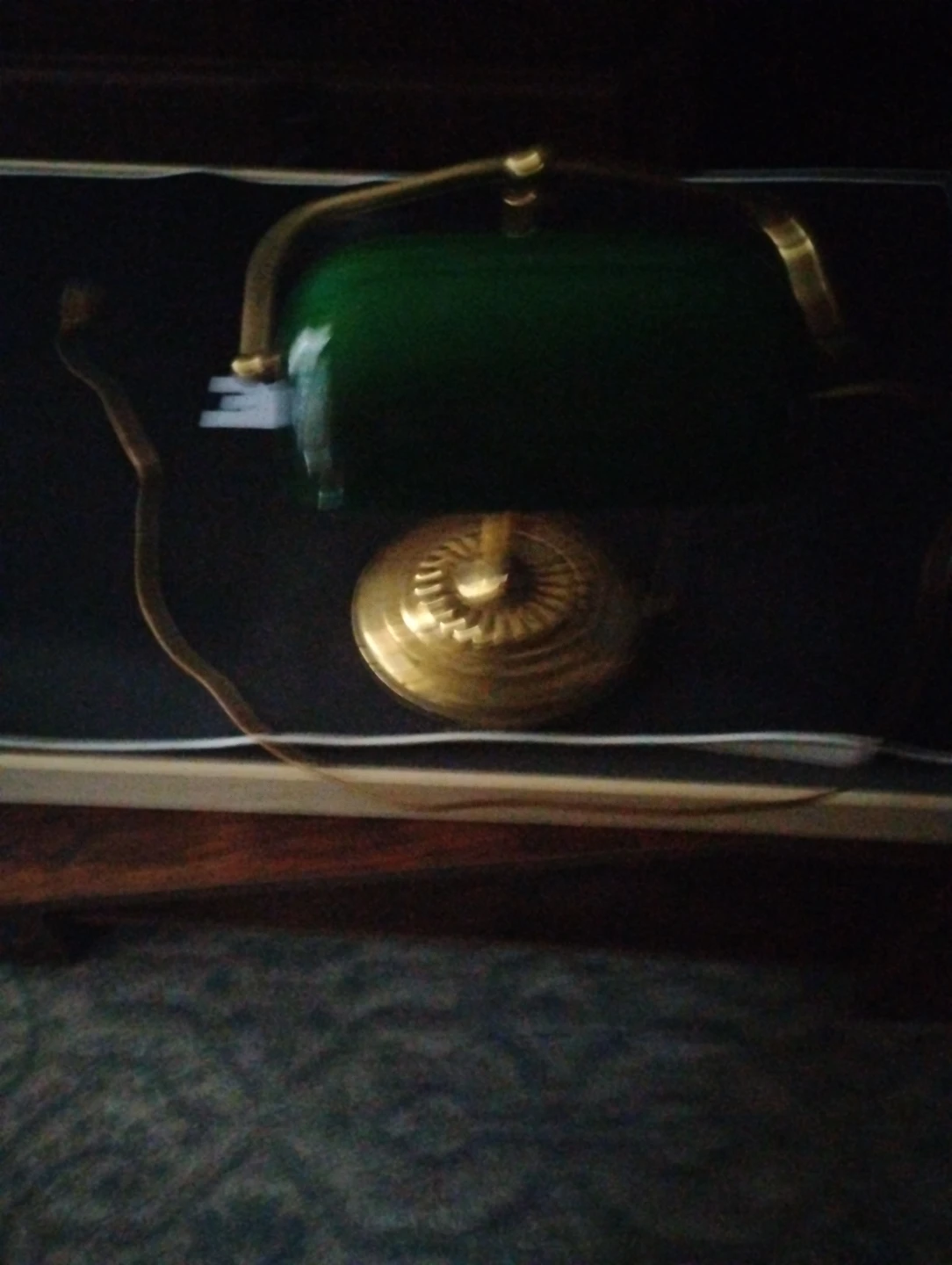 Vintage Banker's Desk Lamp