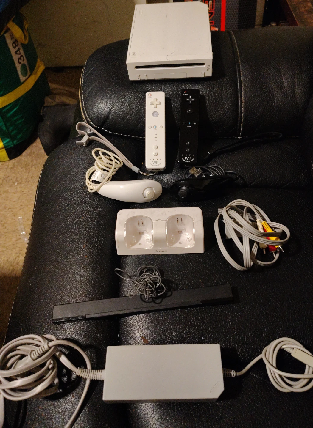 Nintendo Wii Console Bundle with Games s $55 or best offer