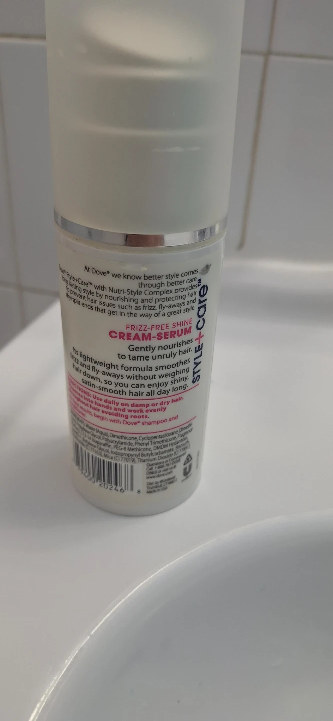 Dove Style+Care Frizz-Free Shine Cream-Serum🏈 - photo 2