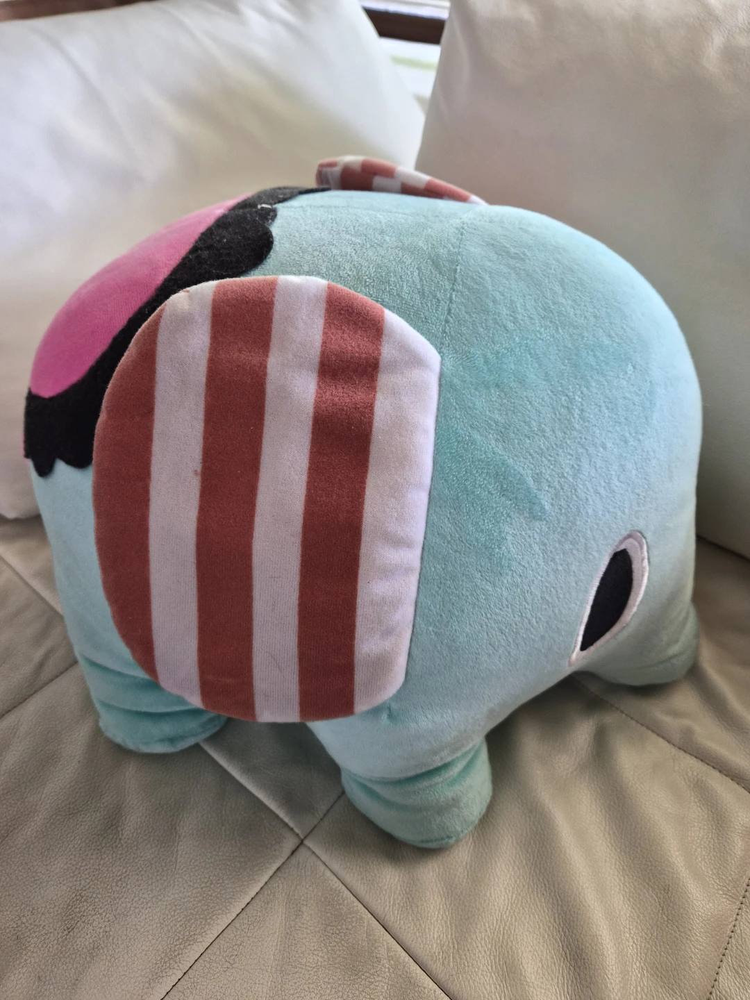 Turquoise  Elephant Toy - photo 2