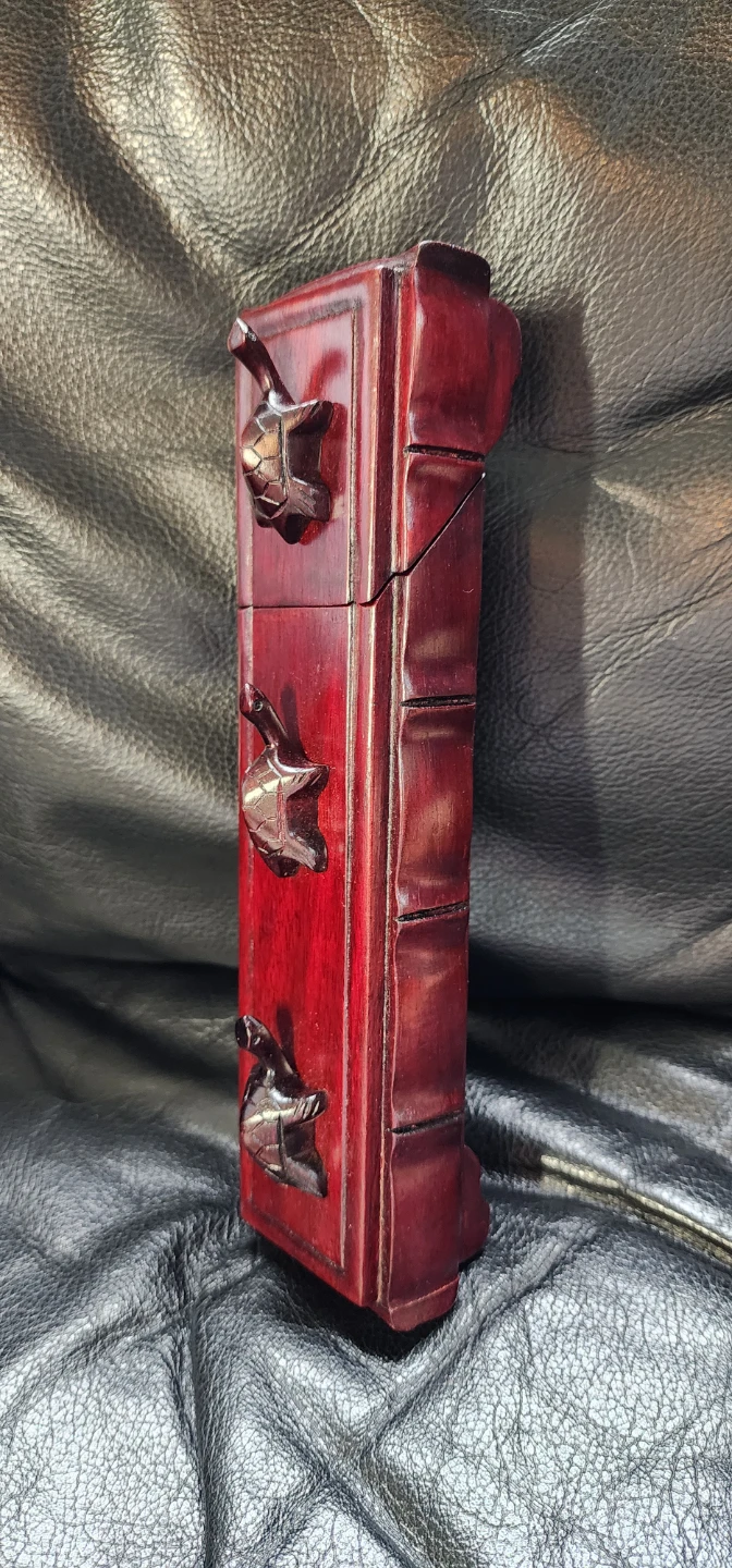 Wooden chopsticks with wooden case - photo 5