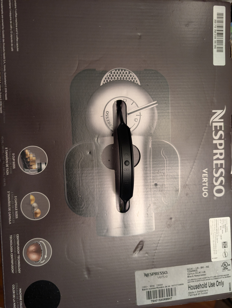 Nespresso Vertuo Coffee Machine - photo 2