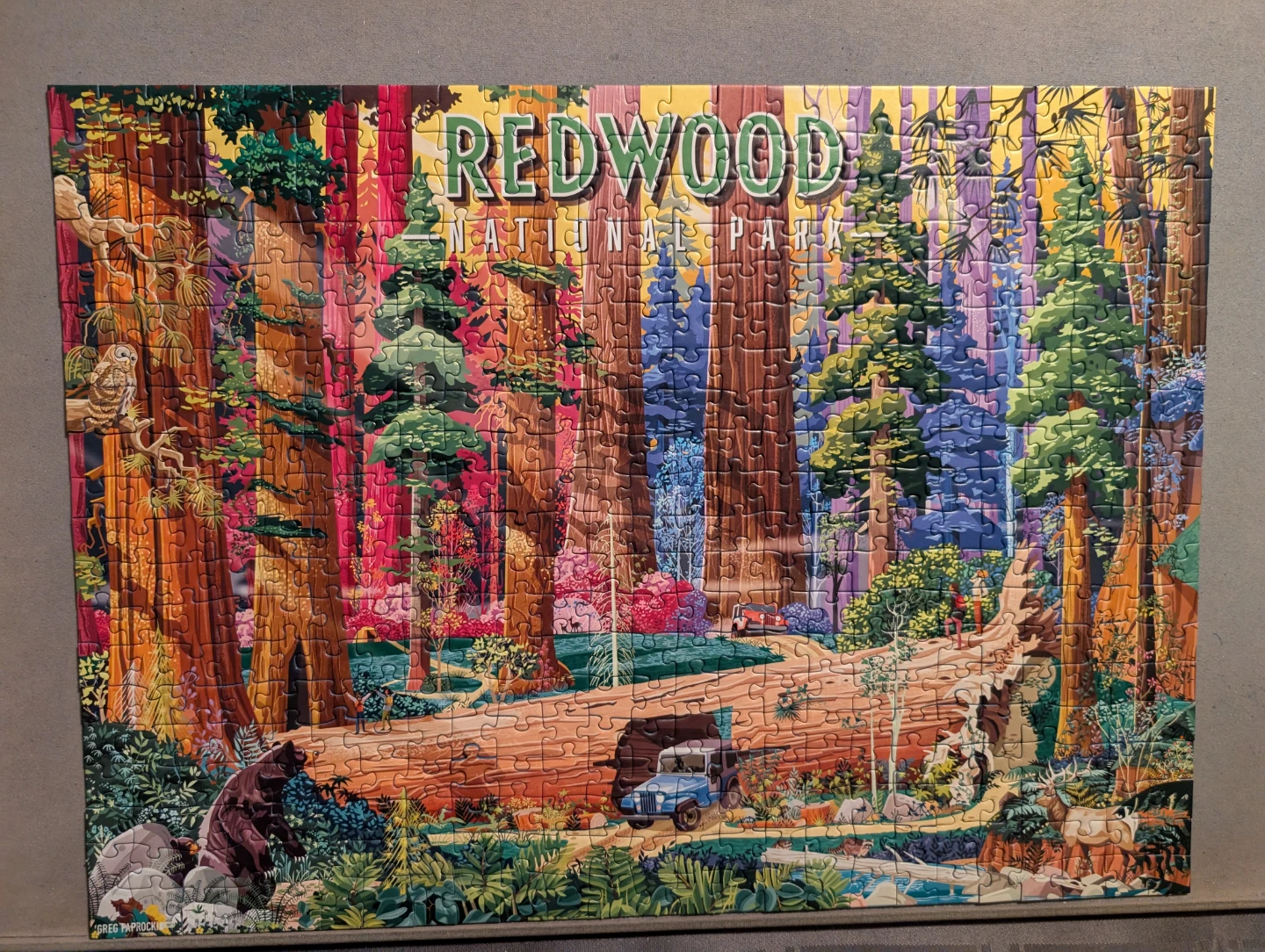 Like New Ravensburger 500 piece puzzle - photo 2