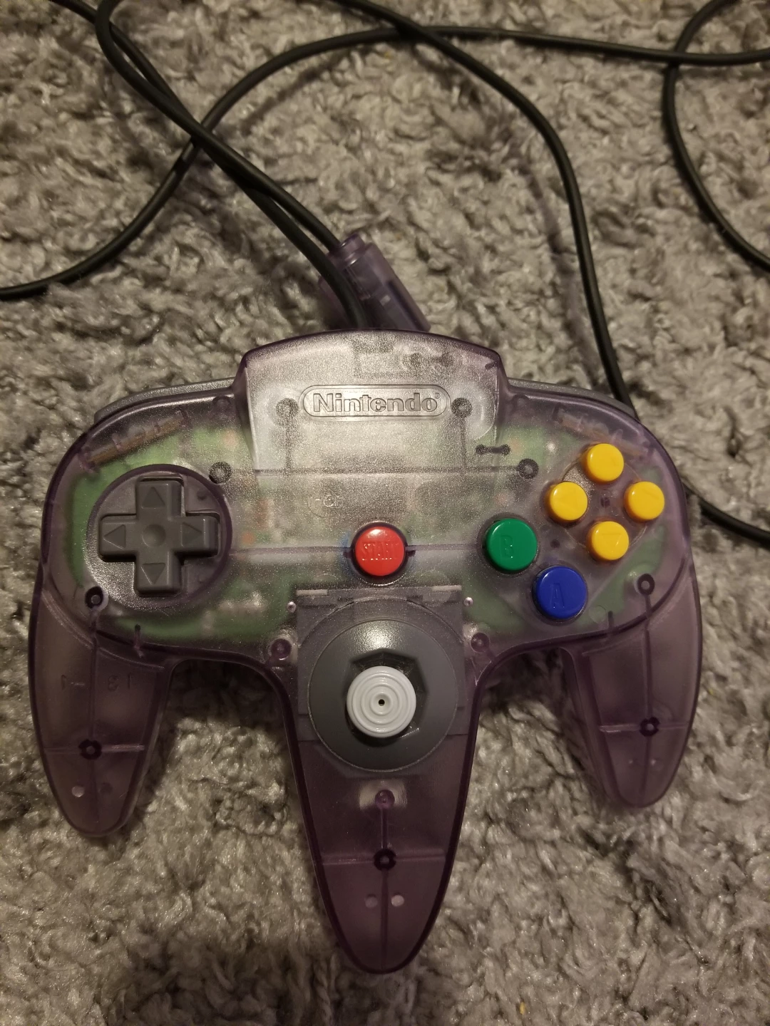 Nintendo 64 Atomic Purple Controller