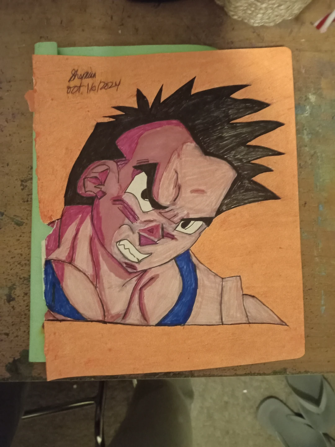 DRAGON BALL Z CHARACTER DRAWING BY SHERWIN - photo 5