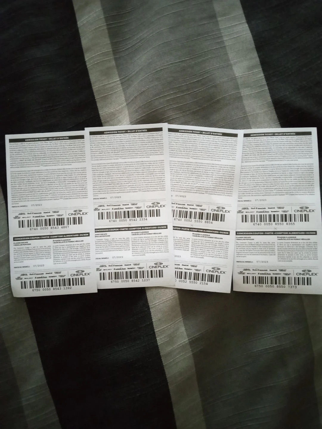 4 movies thicket with popcorn  $10.00 each - photo 2