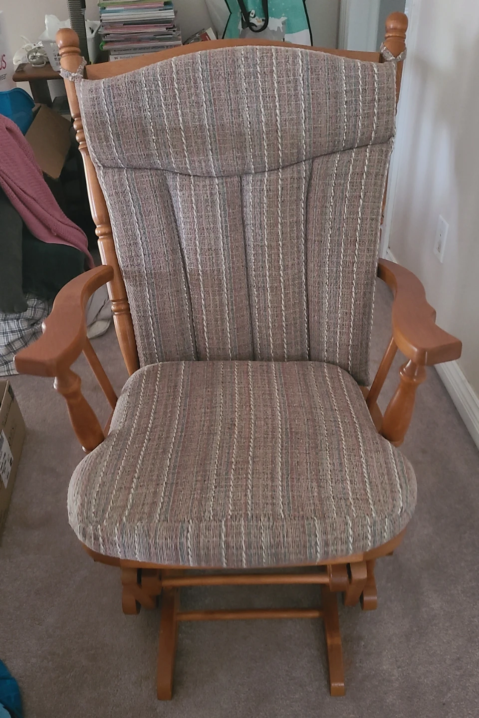 Glider rocking chair