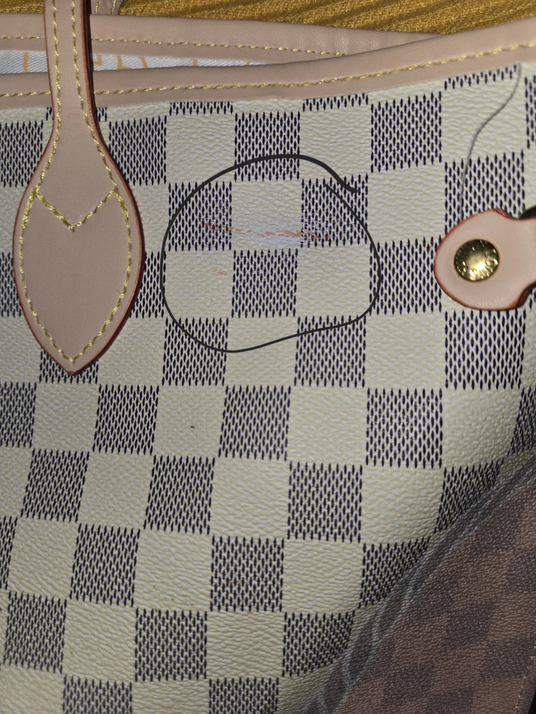 Louis Vuitton Damier Azur Tote Bag with Matching Wallet - photo 5