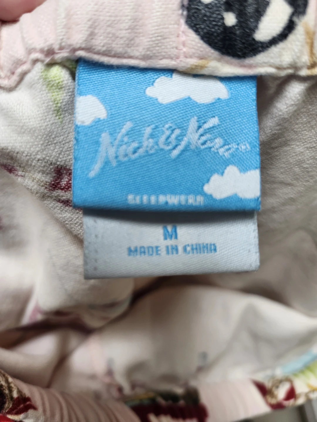 Medium Nick & Nora Sock Monkey Pajama Pants - photo 3