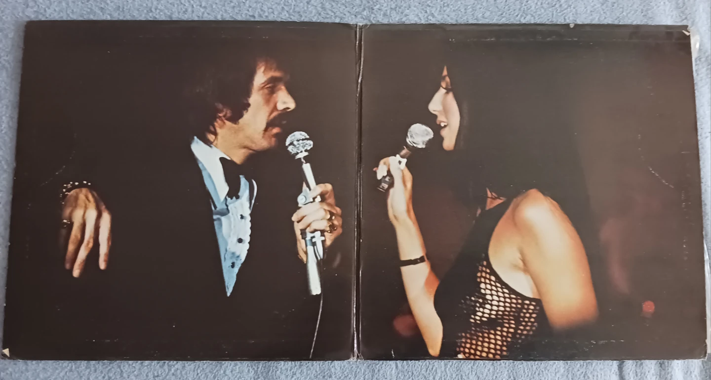 Sony &Cher Vinyl Record Live LP - photo 2