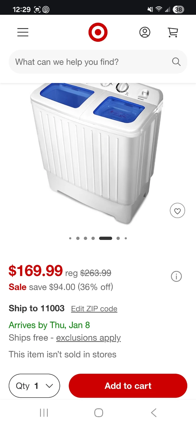 Portable Twin Tub 20lb Washing Machine+dryer - photo 3