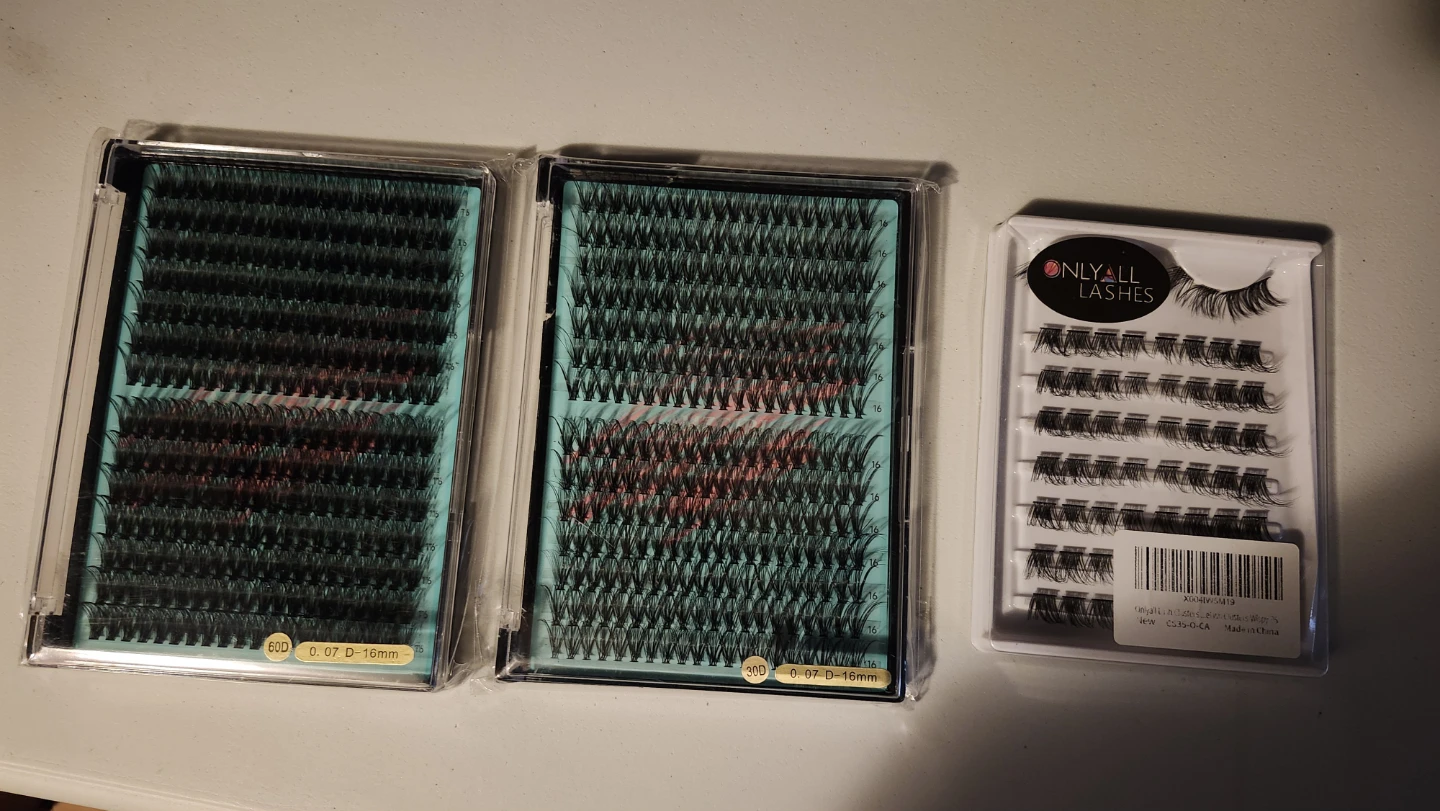 Lashes Cluster Set- 3 Packs