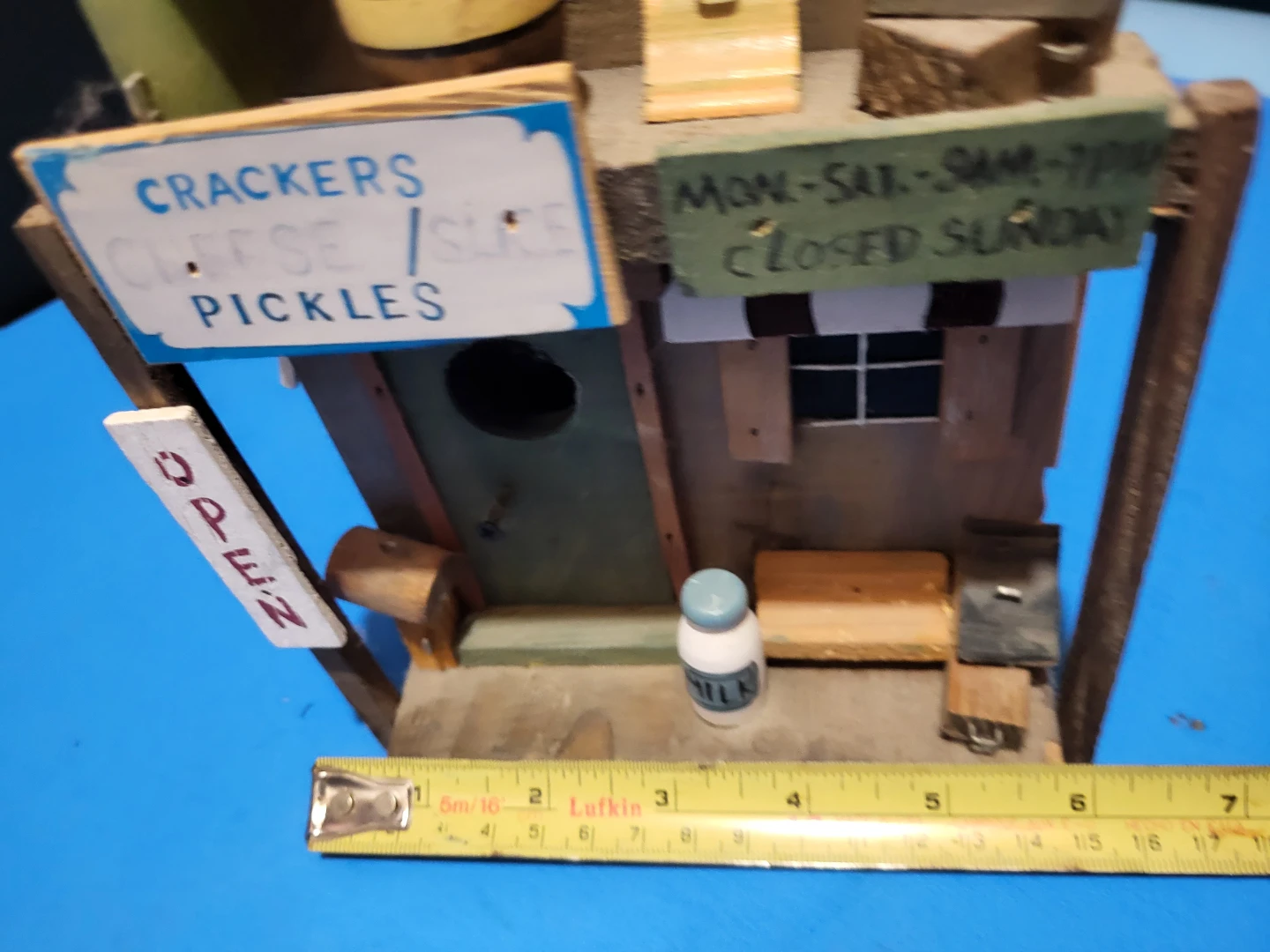Rustic General Store Decorative Birdhouse - photo 4