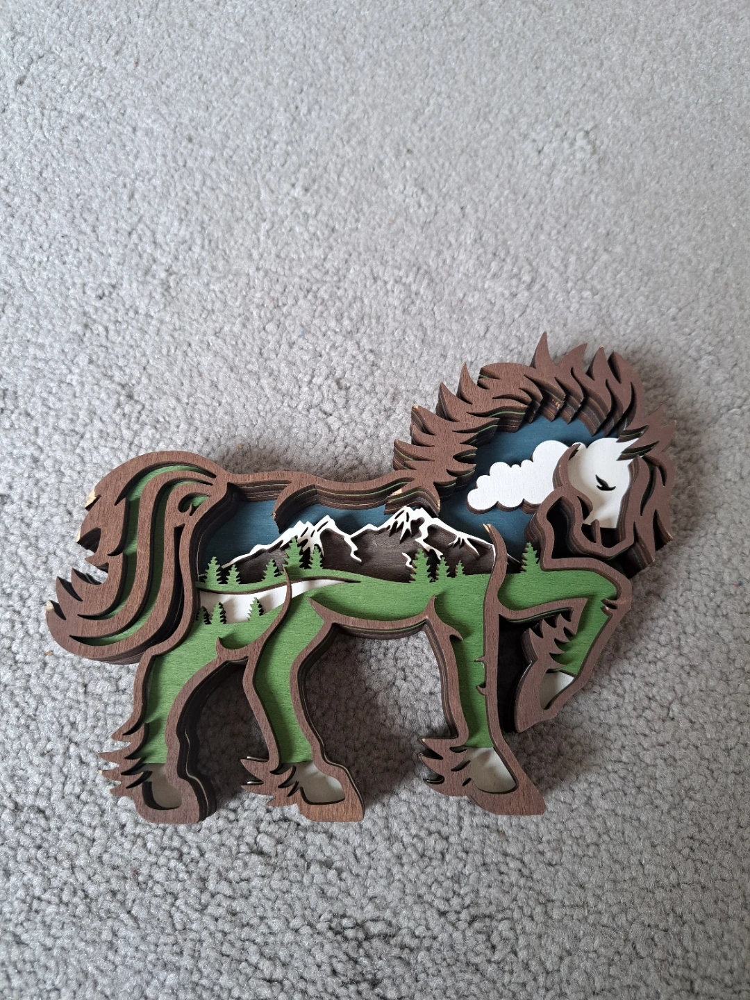 Wooden Layered Animal and Dinosaur Decor - photo 4