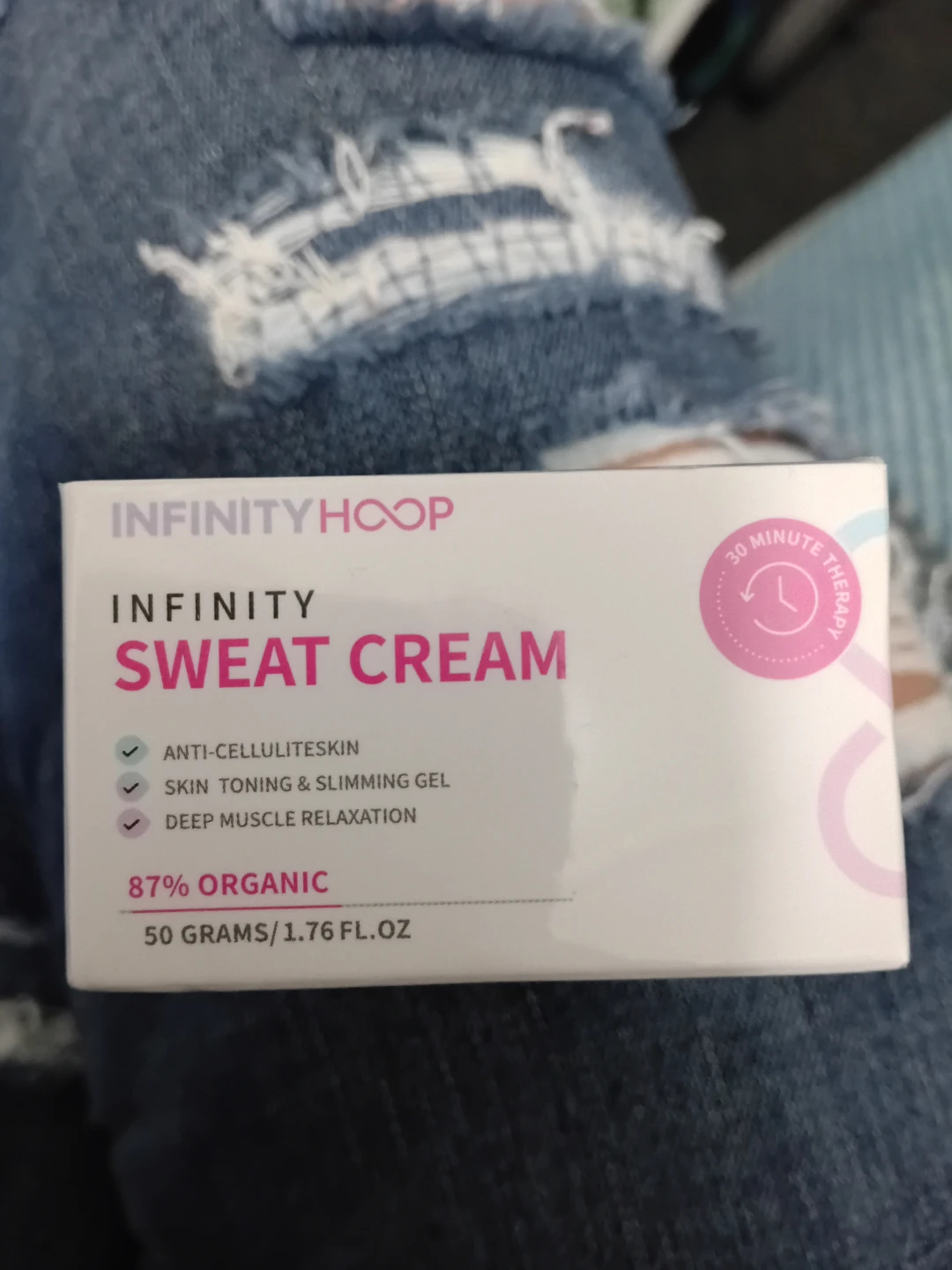 Infinity Hoop Sweat Cream - Anti-Cellulite & Skin Toning