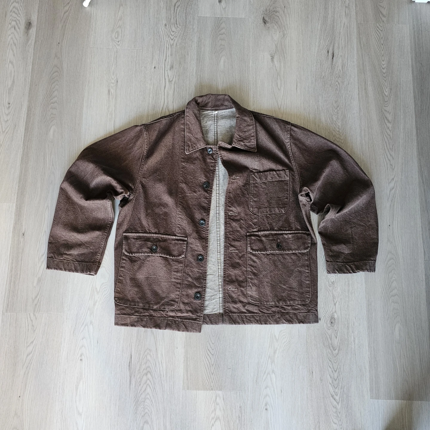 GU Brown Denim Jacket