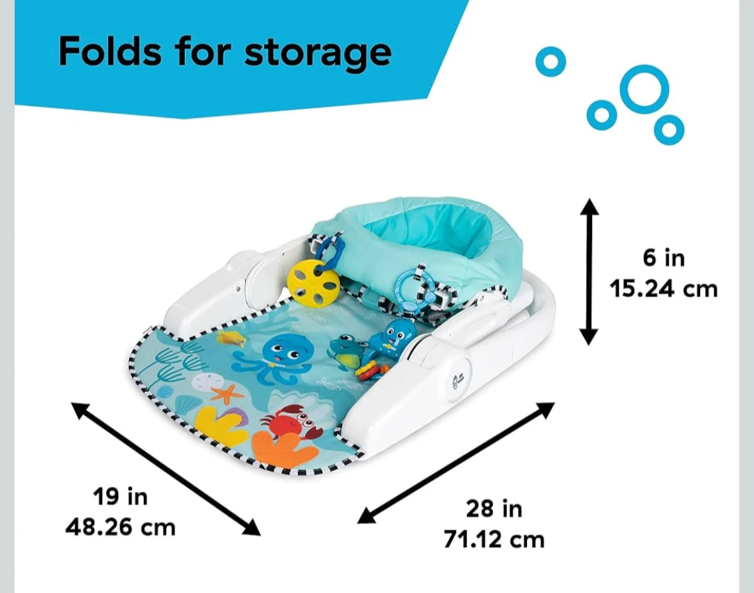 Baby Einstein Sea of Support 2-in-1 Sit-Up Floor Seat - photo 4