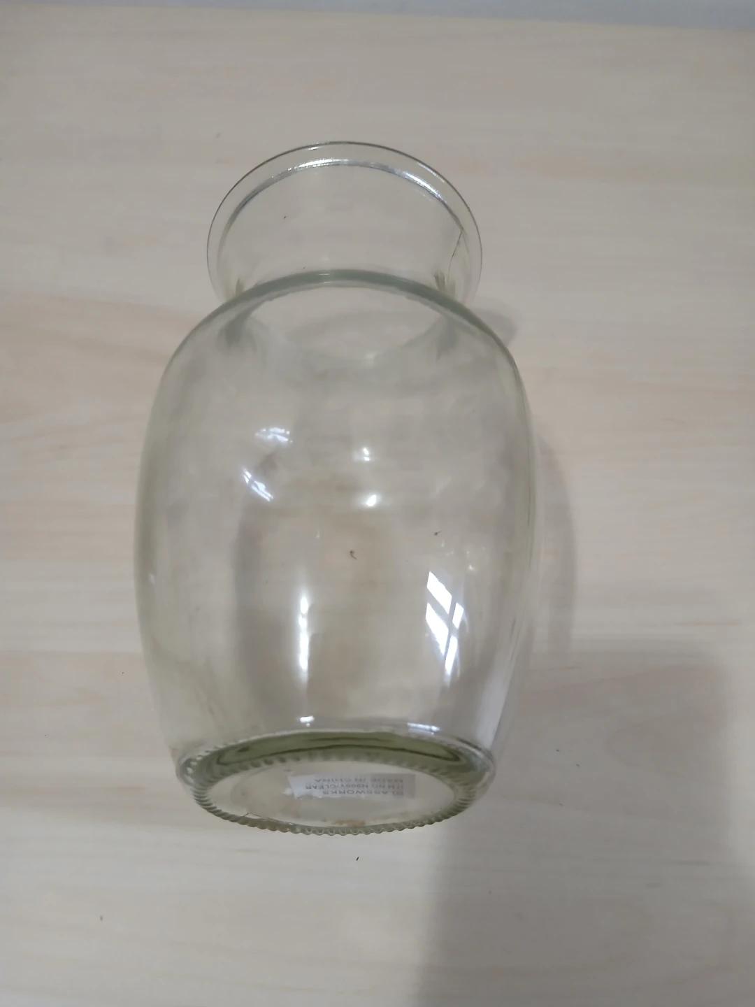 Clear Glass Vase🏈 - photo 2