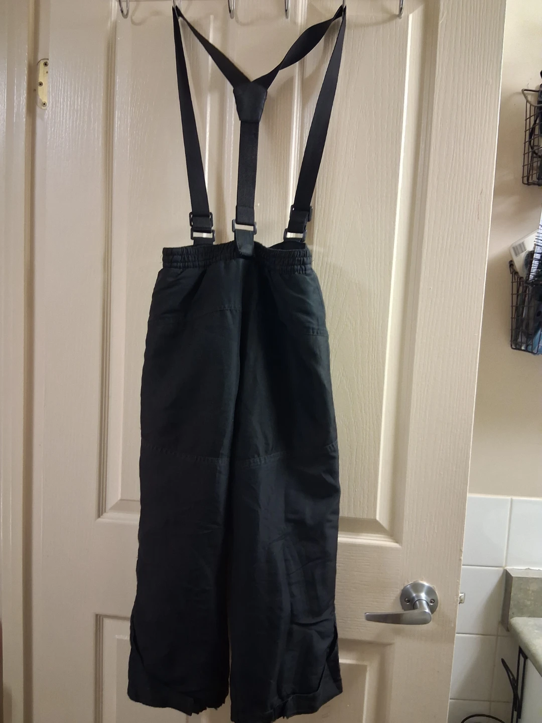 Black Kids Winter Ski Pants - photo 2