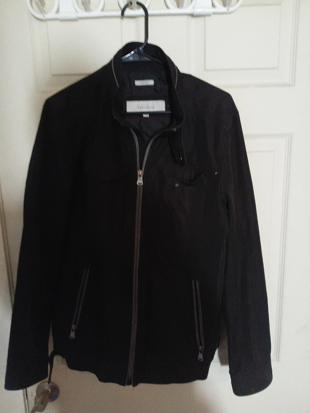 Perry Ellis Portfolio Poly Bonded Jacket