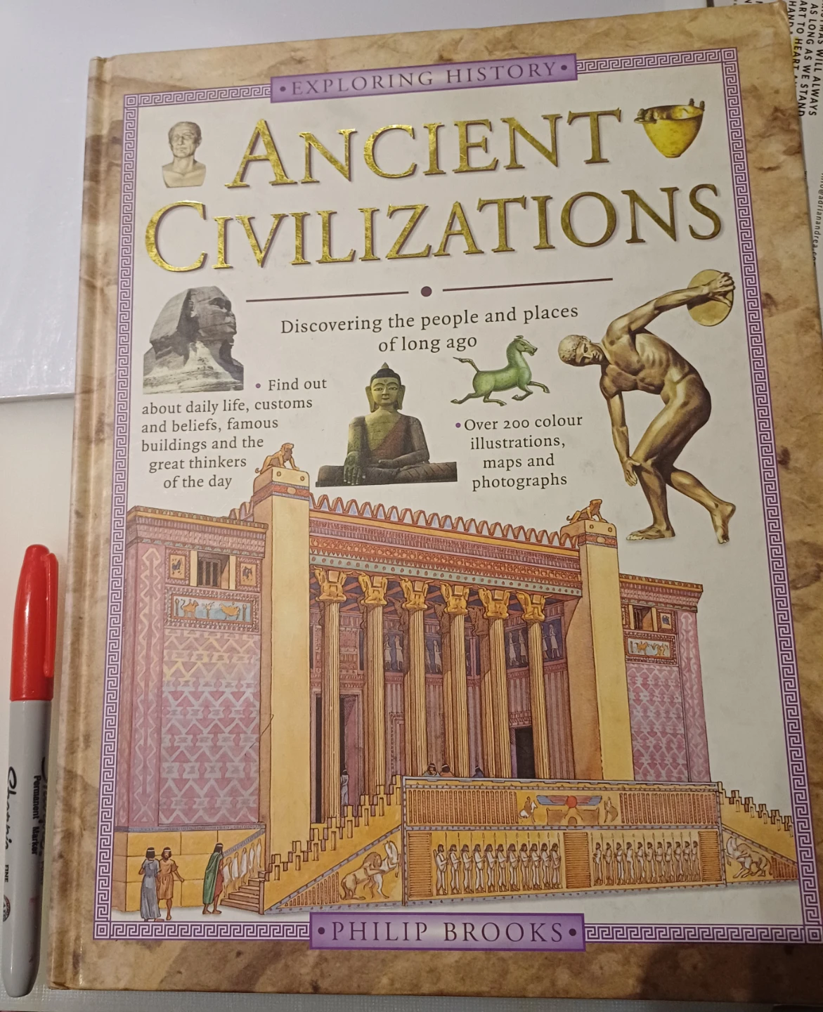 🏈 Ancient Civilizations book- Exploring History Series