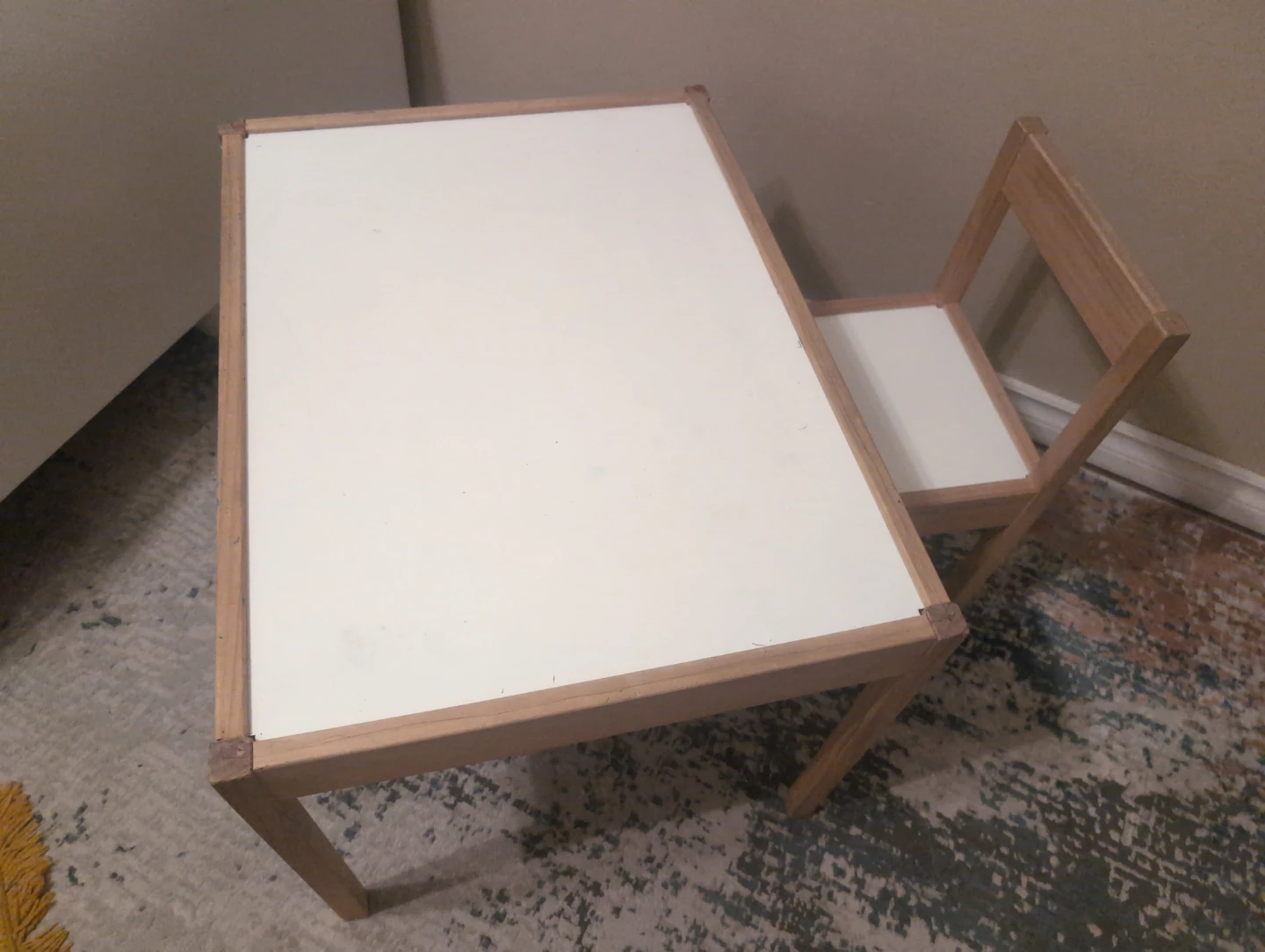IKEA Latt Kids Table and Chair Set