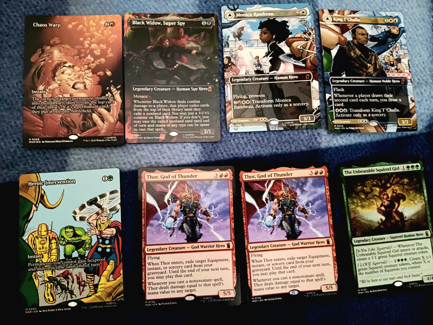 Magic: The Gathering Marvel Super Heroes Trading Cards