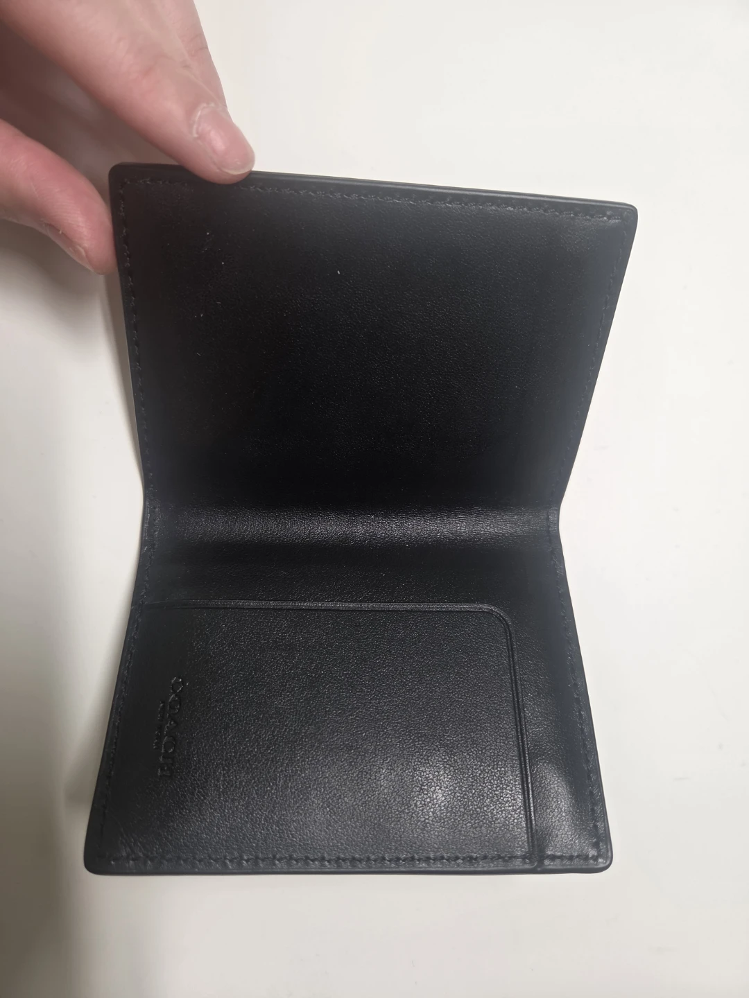 Coach leather wallet - photo 2