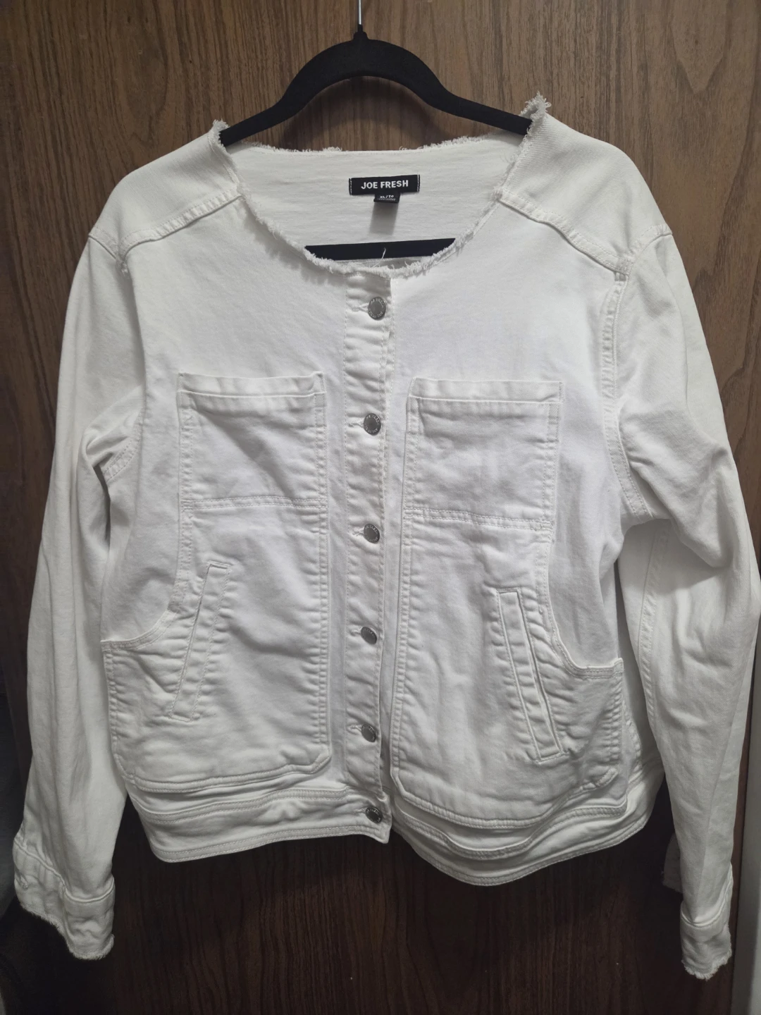 Joe Fresh White Denim Jacket