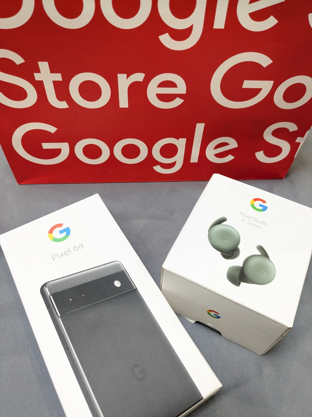 Google Pixel 6a UNLOCKED + Bluetooth Pixel Buds - photo 4