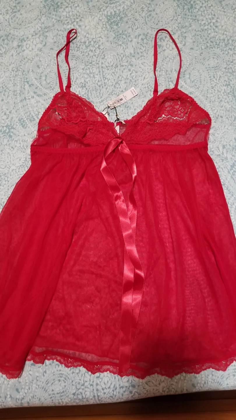 Victoria's Secret Red Babydoll Lingerie