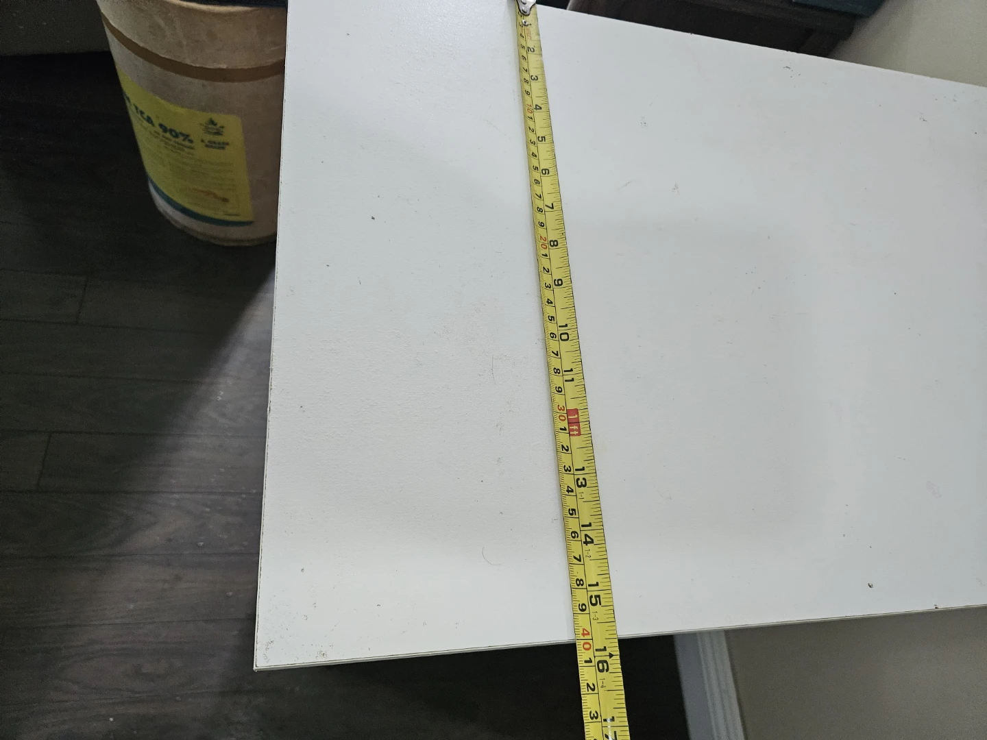 Microwave Stand White storage unit with wheels - photo 4