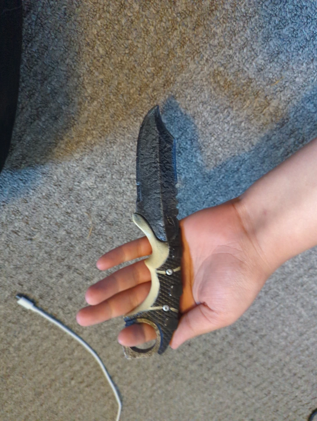 Fake propped knife - photo 4