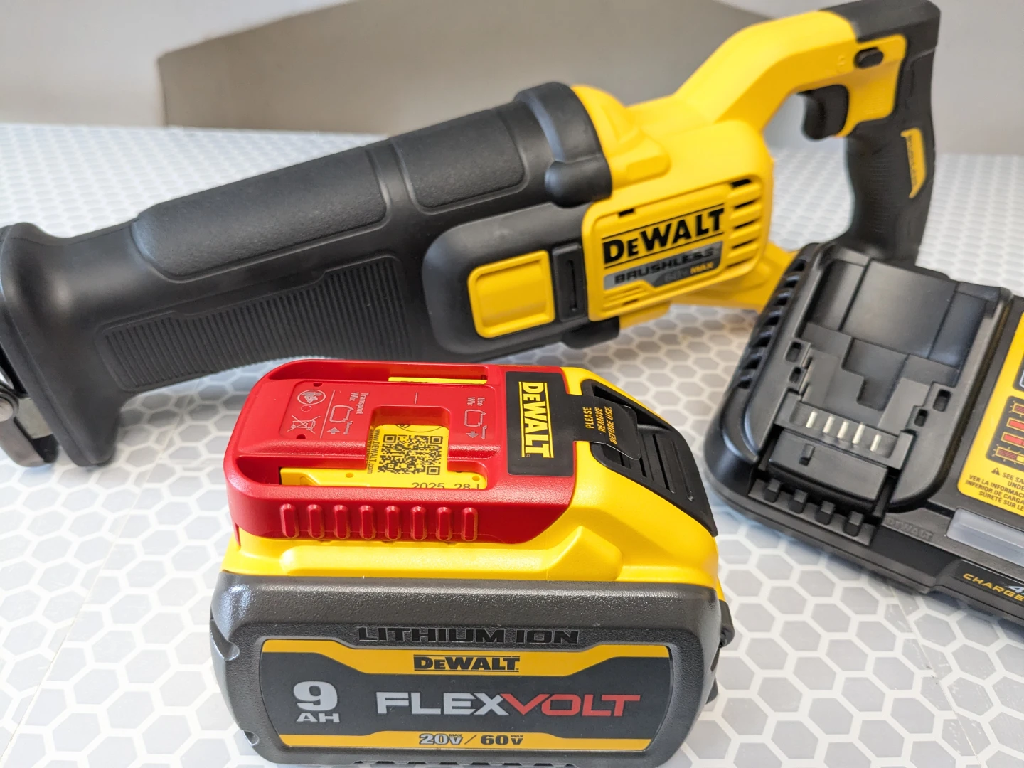 60V Max DeWalt FLEXVOLT Reciprocating Saw PRO-Combo