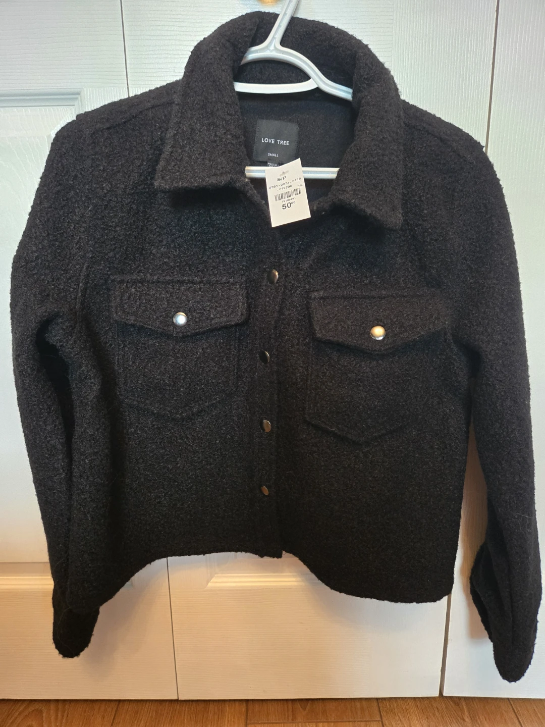 NEW Black Shacket Small - photo 2