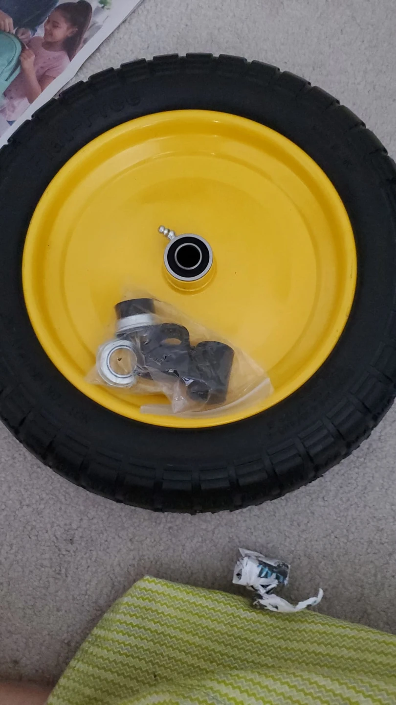Heavy Duty Flat-Free Wheelbarrow Tire - photo 2