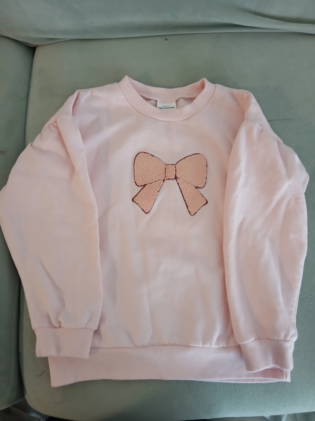 Petit Lem Mini Threads Bow Sweater Size 6 - photo 3